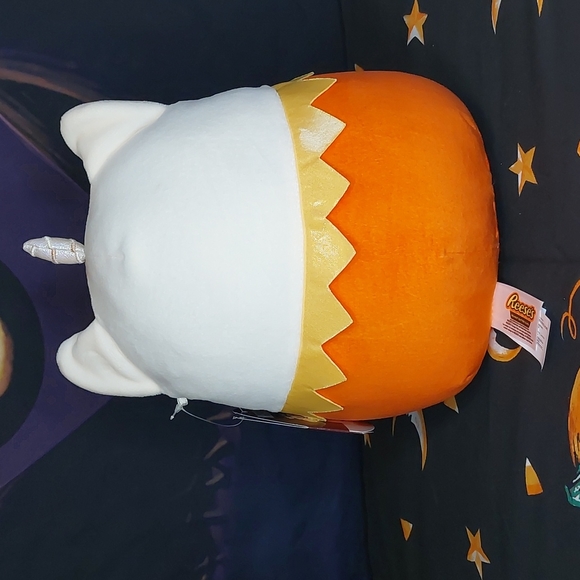 Squishmallow Hershey Reese's Tovinda Unicorn Kitty Plush Halloween Toy NWT - Picture 3 of 8